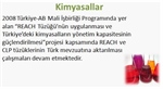 Kimyasallar